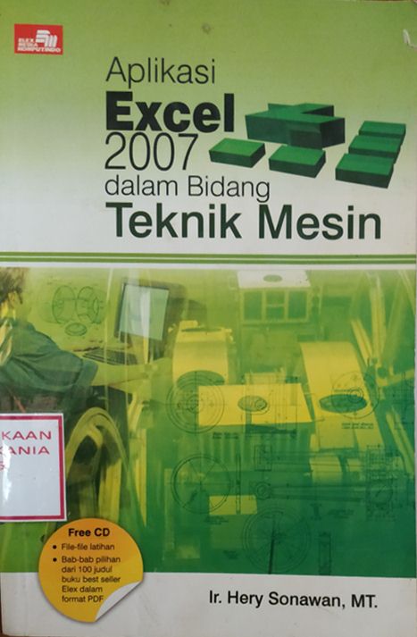 Cover Aplikasi Excel 2007 dalam Bidang Teknik Mesin