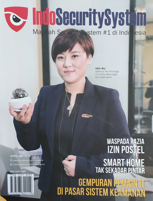 Cover IndoSecuritySystem: Majalah Security System #1 di Indonesia (April - Mei 2018)