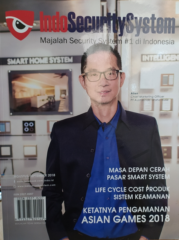 Cover IndoSecuritySystem: Majalah Security System #1 di Indonesia (Agustus-September 2018)
