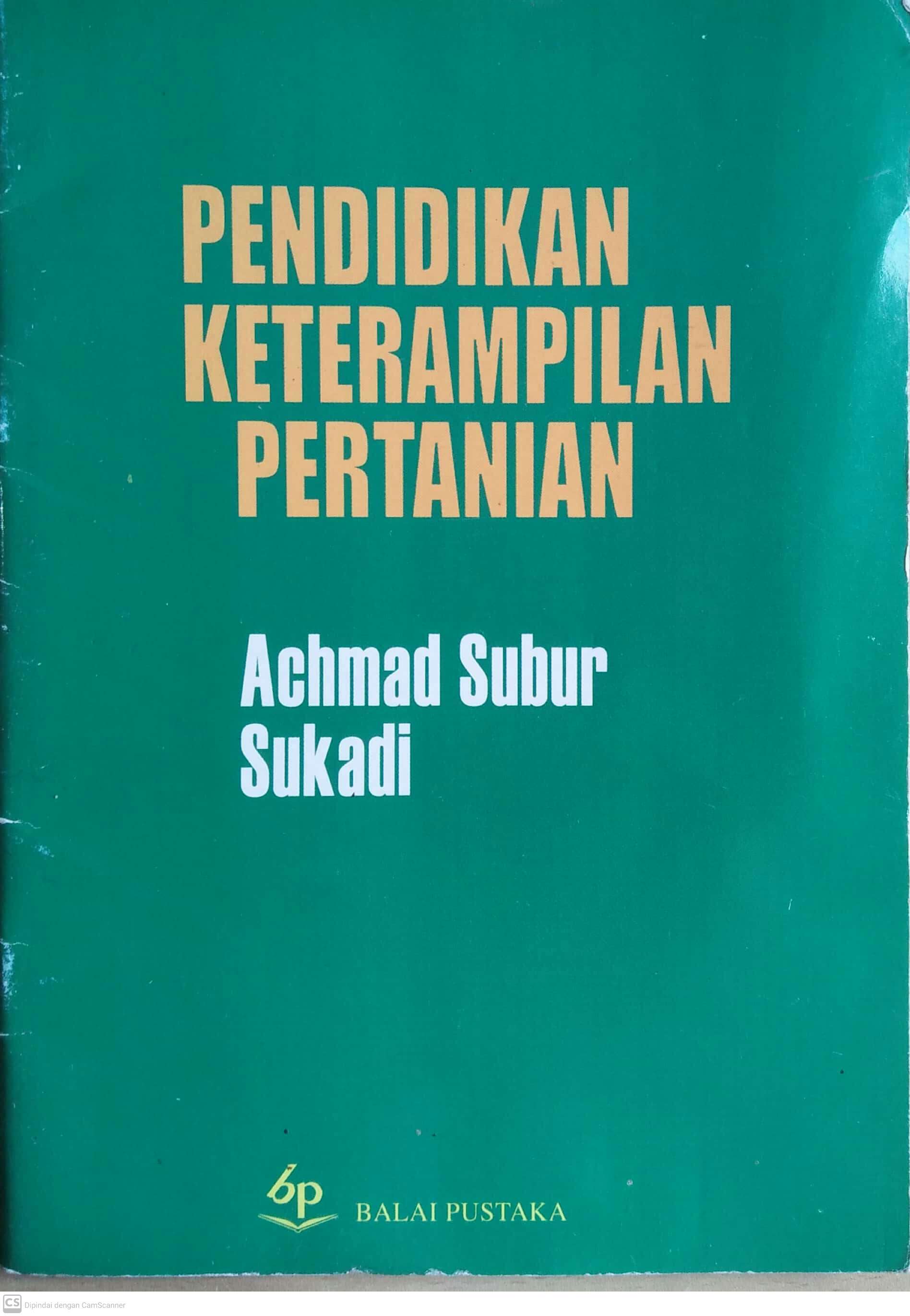 Cover Pendidikan Keterampilan Pertanian