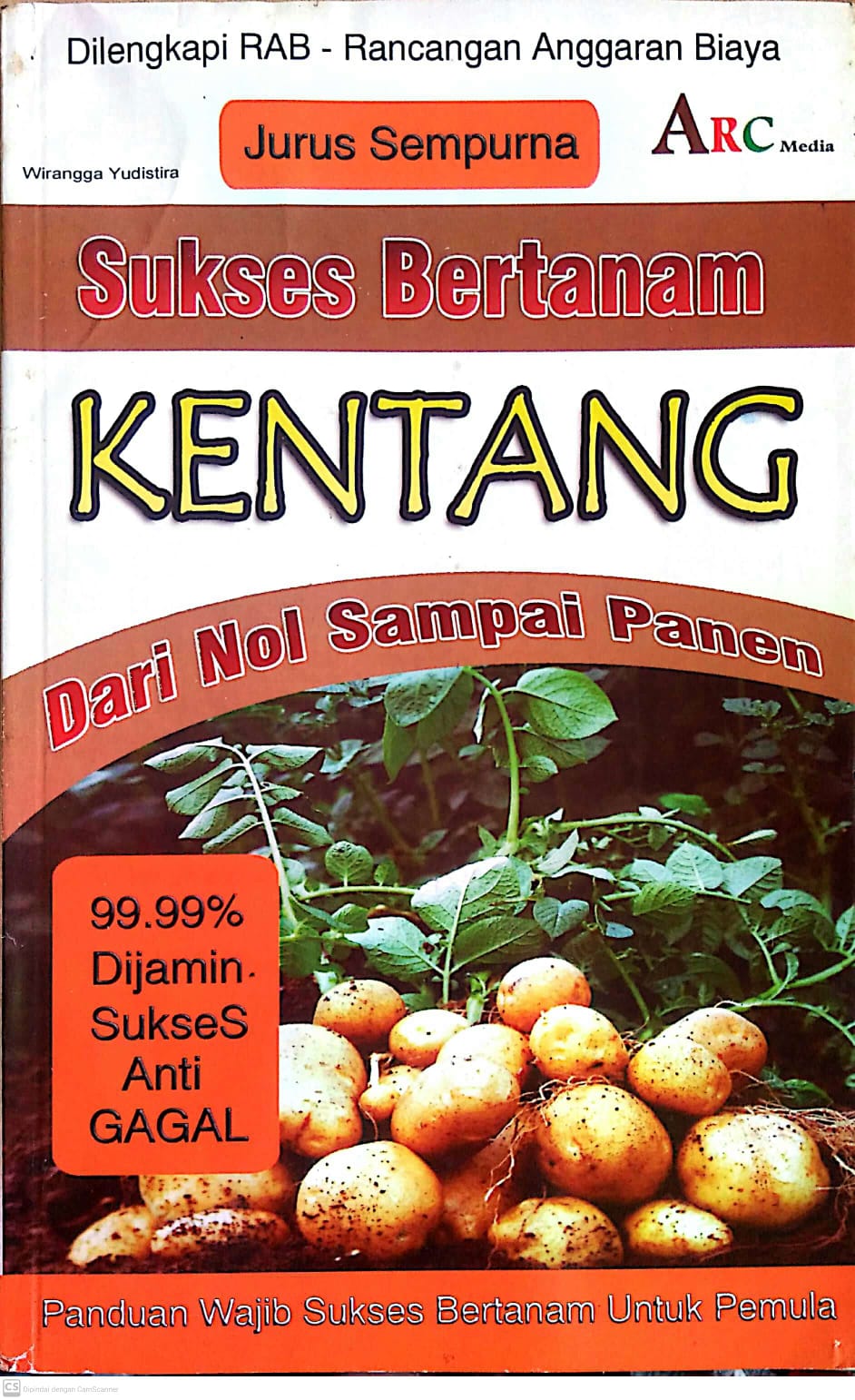 Cover Jurus Sempurna Sukses Bertanam Kentang