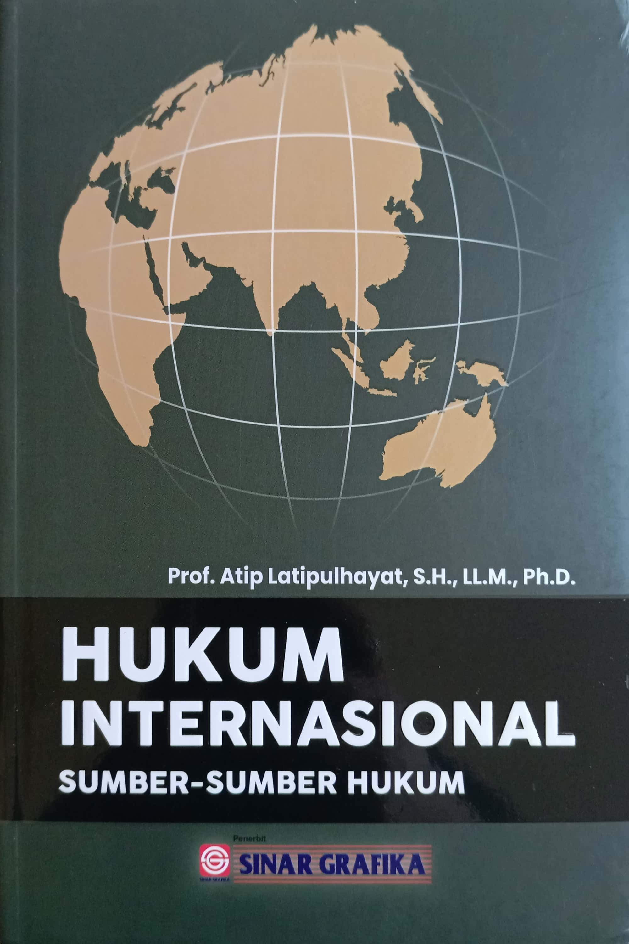 Cover Hukum Internasional Sumber-Sumber Hukum