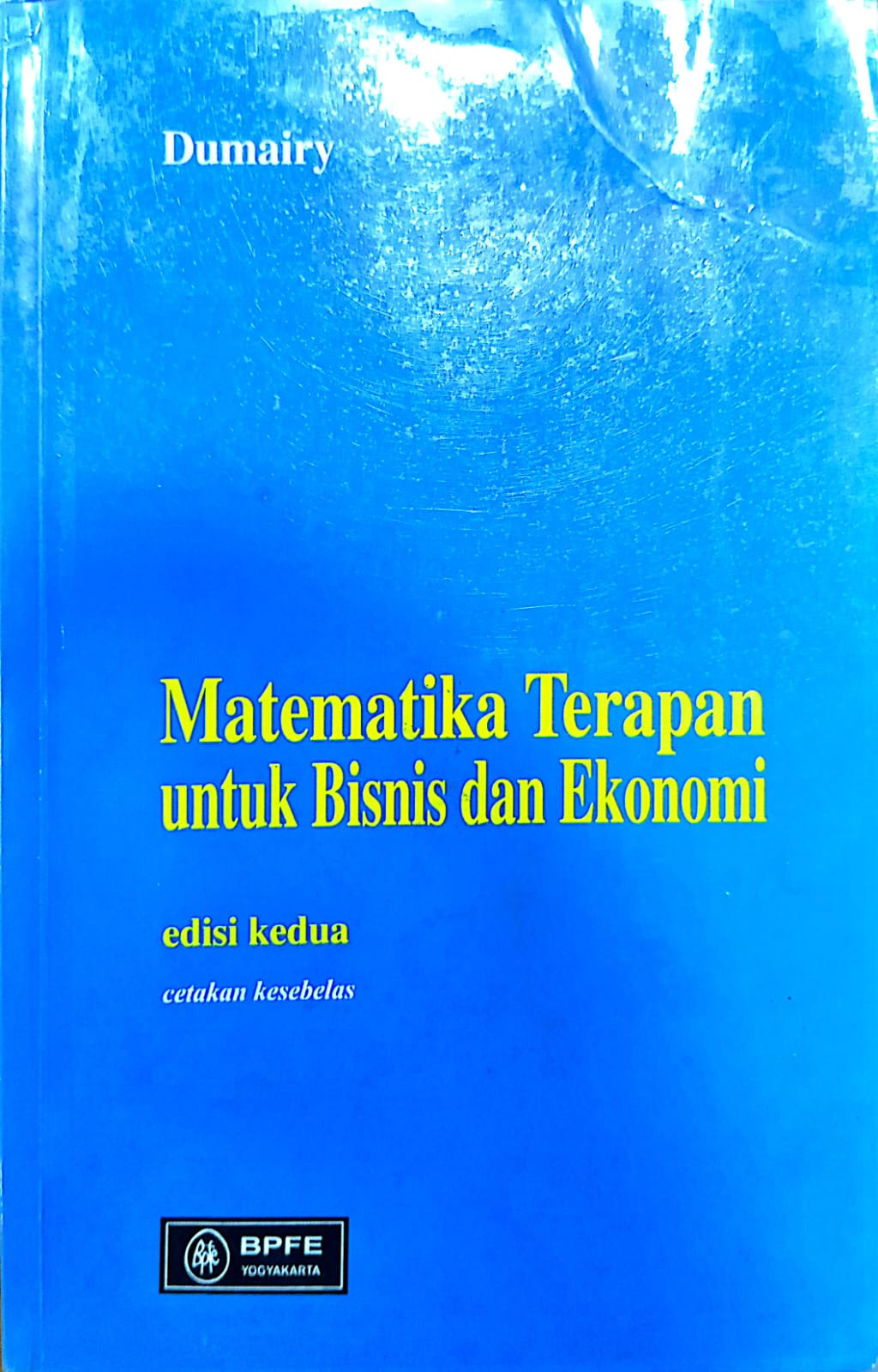 Cover Matematika Terapan untuk Bisnis dan Ekonomi