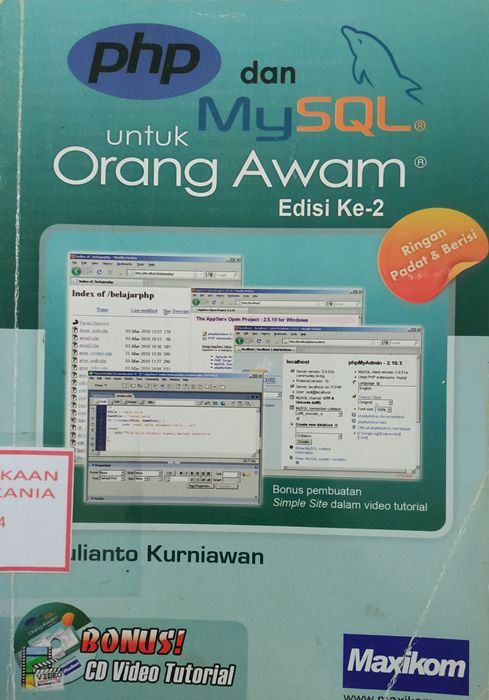 Cover PHP &MySQL Untuk Orang Awam