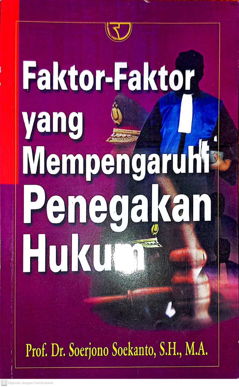 Cover Faktor-Faktor yang Mempengaruhi Penegakan Hukum