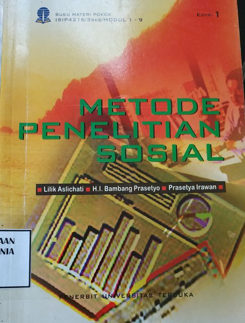 Cover Metode Penelitian Sosial
