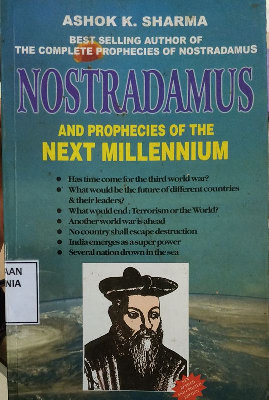 Cover Nostradamus and Phrophecies of the Next Millennium